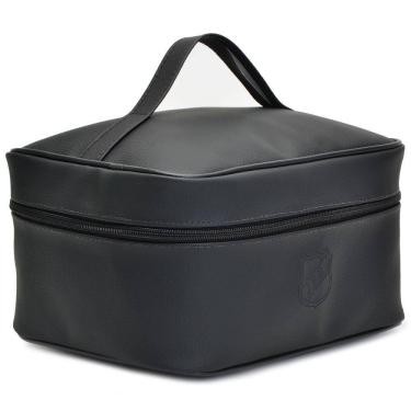 Imagem de Necessaire Bolsa Feminina Resistente Viagem Alta Qualidade Organizadora Maquiagens Dia a Dia Ziper