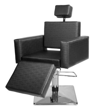 Imagem de Cadeira Poltrona de Cabeleireiro Evidence Lisa Ap Preto