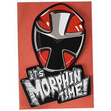 Imagem de Convites de papel postal Power Rangers Ninja Steel™ - 10 cm x 16 cm | Multicolorido | Conjunto de 8