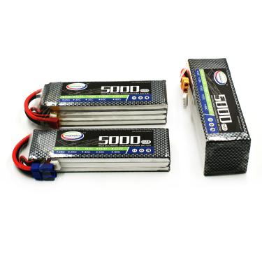 Imagem de Bateria Lipo para RC Toys Car  Barcos e Peças Drone  XT60 T Deans EC3 Plug  3S 5S 5000mAh  11.1V