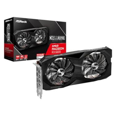 Imagem de Placa de Vídeo ASRock Radeon RX 6600 Challenger D, 8GB, GDDR6, 128-Bit, Preto