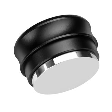 Imagem de Normcore Palma de 58,5 mm – Mola embutida para calcadeira de café expresso – Ferramenta niveladora de café barista – Profundidade máxima de 13 mm – Base plana de aço inoxidável – Suporte de alumínio anodizado