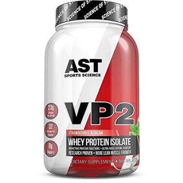 Imagem de VP2 Whey Protein Isolada Hidrolisada 937g - AST-Sports Science Sabor Chocolate