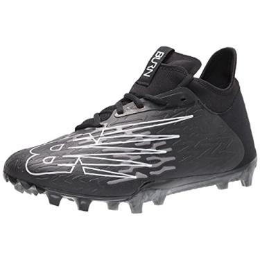 Imagem de New Balance BurnX3 Speed Lacrosse Tênis masculino, Preto/cinza, 39