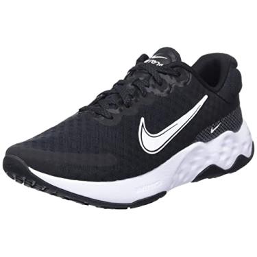 Imagem de Nike T nis de corrida feminino Renew Ride 3, Preto/branco-cinza fum , 10