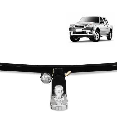 Imagem de Engate de Reboque Ranger 1998 a 2011 Rabicho Removivel 1500kg