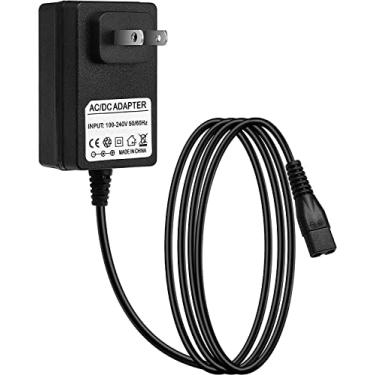Imagem de Adaptador CA de substituição Voweek Electric Spin Scrubber Charger para cabo de alimentação Voweek VWS211 / SP02 preto