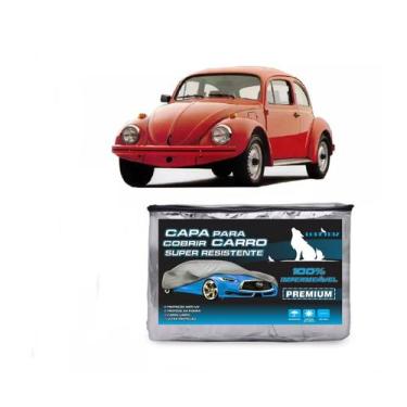 Imagem de Capa Cobrir Carro Fusca Impermeável Proteção - LOBETRIZ