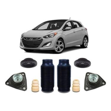Imagem de 2 Kit Coxim Amortecedor Dianteiro New I30 2014 2015 2016 - Qualykits