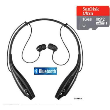 Imagem de Fone Wireless Bluetooth 5.0 Stereo Headset Earphone In-Ear Earbuds Hea