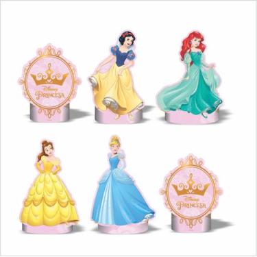 Imagem de Kit Decoração de Mesa Festa Princesas DIsney Aniversario Infantil - pi