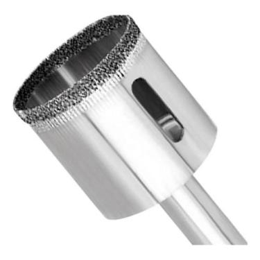 Imagem de Broca Diamantada 18mm Serra Copo Vidro Cerâmica Piso - MUNDO DAS FERRA