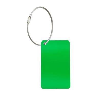 Imagem de Tag Identificador Etiqueta De Mala E Mochila - We Go To, Verde