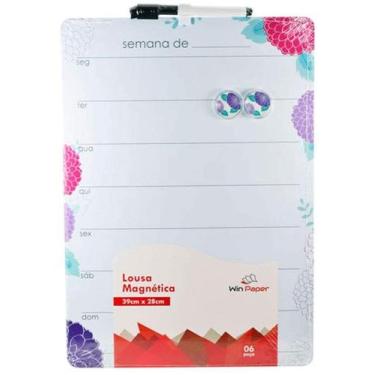 Imagem de Quadro Lousa Magnética Planejamento Semanal Wincy Ref.20016