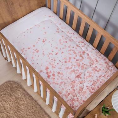 Imagem de Edredom Dupla Face Specialle Menina para Bebe - Zan Baby, Glitter