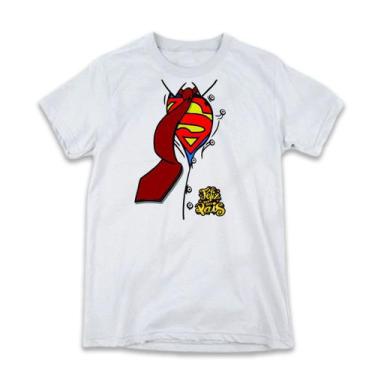 Imagem de 1 Camiseta Dia dos Pais Gravata do Superman Presente Papai - W3artesta