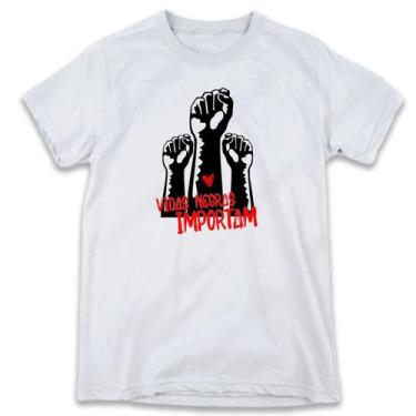 Imagem de 1 Camiseta Consciência Negra Vidas Negras Importam Personalizada - W3A
