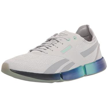 Imagem de Reebok Dailyfit Dmx feminino, Cinza puro/azul essencial, 35