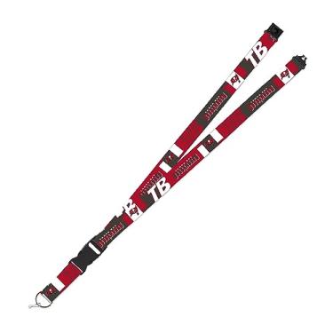 Imagem de Rico Industries NFL Football Tampa Bay Buccaneers 48 cm x 2,5 cm Cordão de segurança premium unissex para adultos - Flash