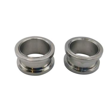 Imagem de Alargador De Orelha Grande Aço 12mm 14mm 16mm 18mm 20mm Prateado 1 Par