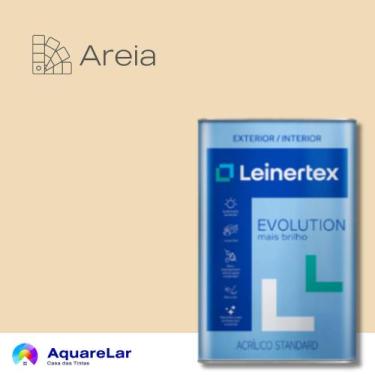 Imagem de Evolution Acrílico Leinertex Semibrilho 18L, AREIA