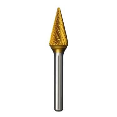 Imagem de Champion Broca de carboneto revestida com TiN de corte duplo SM4