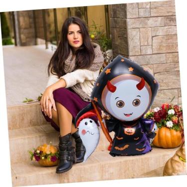 Imagem de BALÃO BRUXINHA VAMPIRA Balão Decoração de Halloween 50 unidd - Royal T