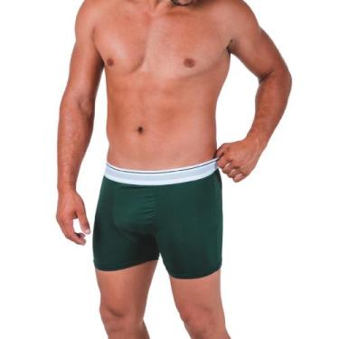 Imagem de Kit C/10 Boxer Lisa Básica Cueca Box Masculino Revenda - Boxer Wear, V