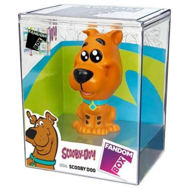 Imagem de Scooby Doo Fandom Box Boneco Colecionável 11cm Vinil - Lider Brinquedo