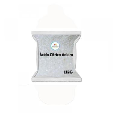 Imagem de 1 Ácido Cítrico Anidro 1kg - 100% Puro Alimentício - Bella Donna
