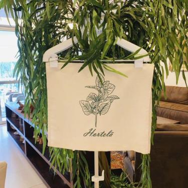 Imagem de Pano de Prato Sacaria Premium (Pé de Galinha Premium) Cru:  Tempero Ho