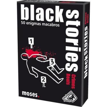 Imagem de Black Stories: Crimes Reais - Jogo De Cartas, Galápagos