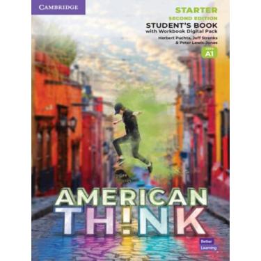 Imagem de American Think Starter Students Book With Workbook Digital Pack 2Nd Ed