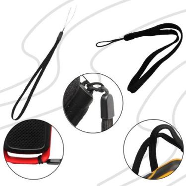 Imagem de Conjunto Com 3 Alças de Punho Para Celular e Rádio Comunicador 25cm - 