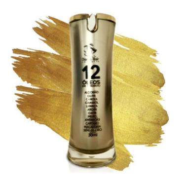 Imagem de Reparador de pontas 12 em 1 Anti-frizz brilho intenso Óleo perfumado -