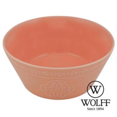 Imagem de Bowl Tigela Sopeira Porcelana Tiles Blush 15cm 17603 - Wolff