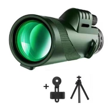Imagem de Kit Telescópio Portátil 40-60X com Tripé e Adaptador Celular - Genéric