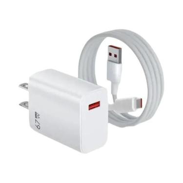 Imagem de Carregador Super Rápido USB Tipo-C 67W para Xiaomi 13 Ultra, 12, 11, R