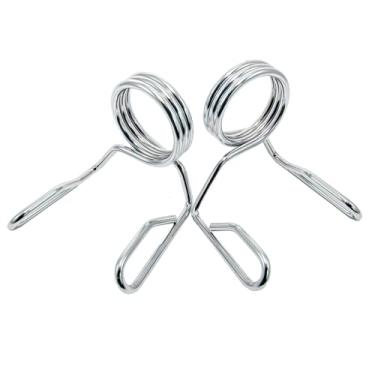 Imagem de Acessório olímpico para halterofilismo de 5 cm para halteres, 5 cm, para halteres, agachamento, supino, vendido em pares (par)