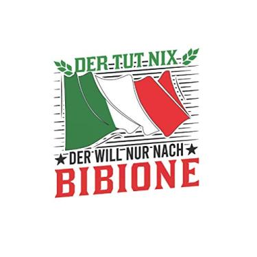 Imagem de Bibione Reise Notizbuch: Bibione Urlaub Reise Italien Geschenk / 6x9 Zoll / 120 karierte Seiten
