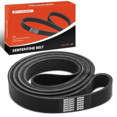 Imagem de A-Premium Correia de transmissão serpentina do motor compatível com carros de ônibus Ra...