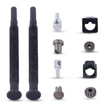 Imagem de Atunee Conjunto de 2 conjuntos de ajustador de tensor de barra de corrente para motosserras Echo CS-370 CS-400 cs400 CS-450 substitui peças para V651000001 V651000011 V203000110 C309000030 V355000110