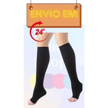 Imagem de Meia de compressão alívio no cansaço das pernas e prevenção de varizes