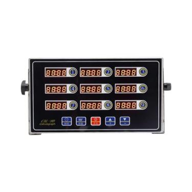 Imagem de WeiLaiKeQi Timer de cozinha digital 9 canal de aço inoxidável para fervilhas de assadeira pesada para cozinhar restaurante frango frito frango