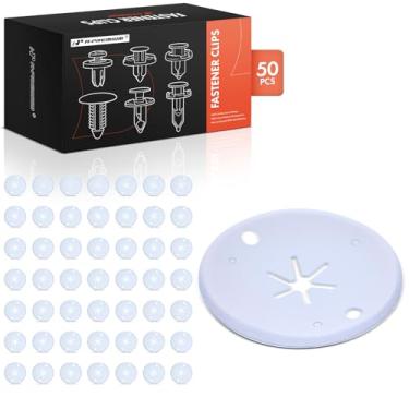 Imagem de A-Premium Suporte de radiador de metal de 50 peças e retentores de pressão compatíveis com Volkswagen Jetta, Passat, Golf, GTI e Ford Focus, Transit, C-Max e Audi A4, Q5, Q7 - Para furo de 30 mm