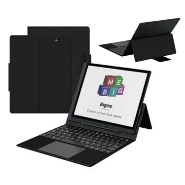 Imagem de Bigme Capa Com Teclado B1051 Series Tablet De Leitura/Escrita Com Tinta Eletrônica, Capa De Teclado Com Trackpad, Teclado Sem Fio E Capa Protetora 2 Em 1 - Preto