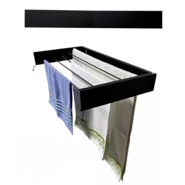 Imagem de Varal Mágico 65cm branco ou preto (preto)