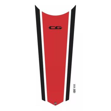 Imagem de Adesivo Faixa Gravata Tanque Resinado Cg Honda 032 - Resitank