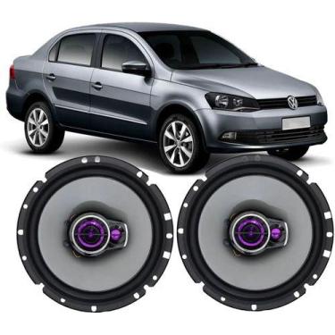 Imagem de Kit Alto Falante Pioneer Porta Dianteira Vw Voyage 100w Par, Preto