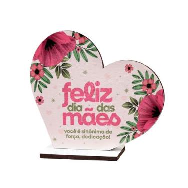 Imagem de Coração 30 Lembrancinhas Mensagem Presente Encantador Mães - R9 Decor,